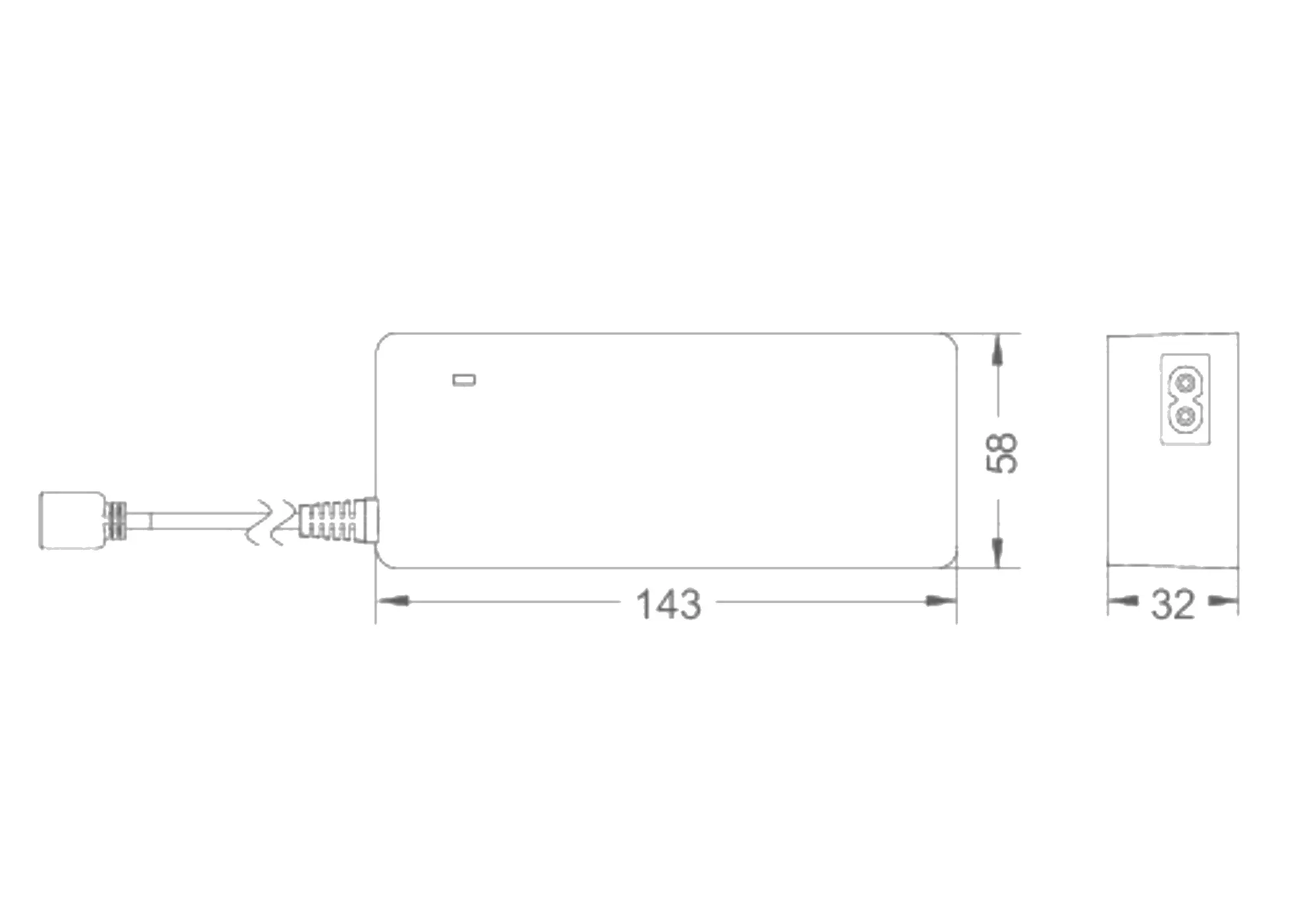 Intelligent CT Adj. LED Strip kit, RF2.4GHz interface, CT adj, 5.76w/m, 10m, Remote Control, IP20 DD-10MR-CT  LTECH Wireless Receiver